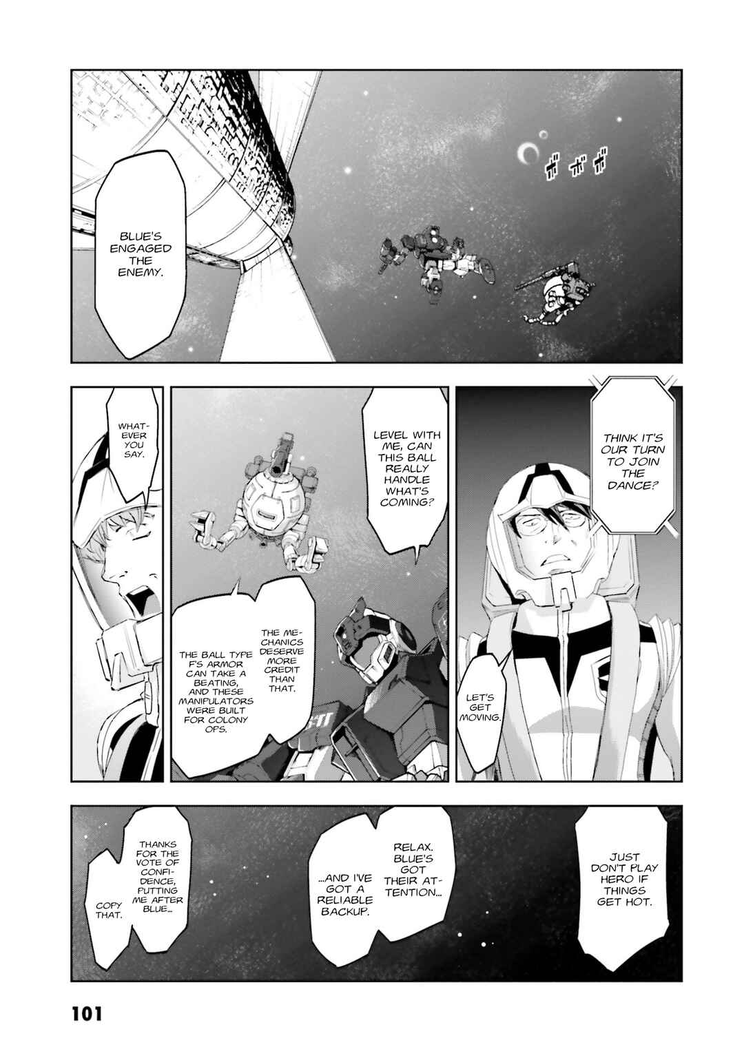Page 8 Chapter 42 Mobile Suit Gundam Side Story - The Blue Destiny