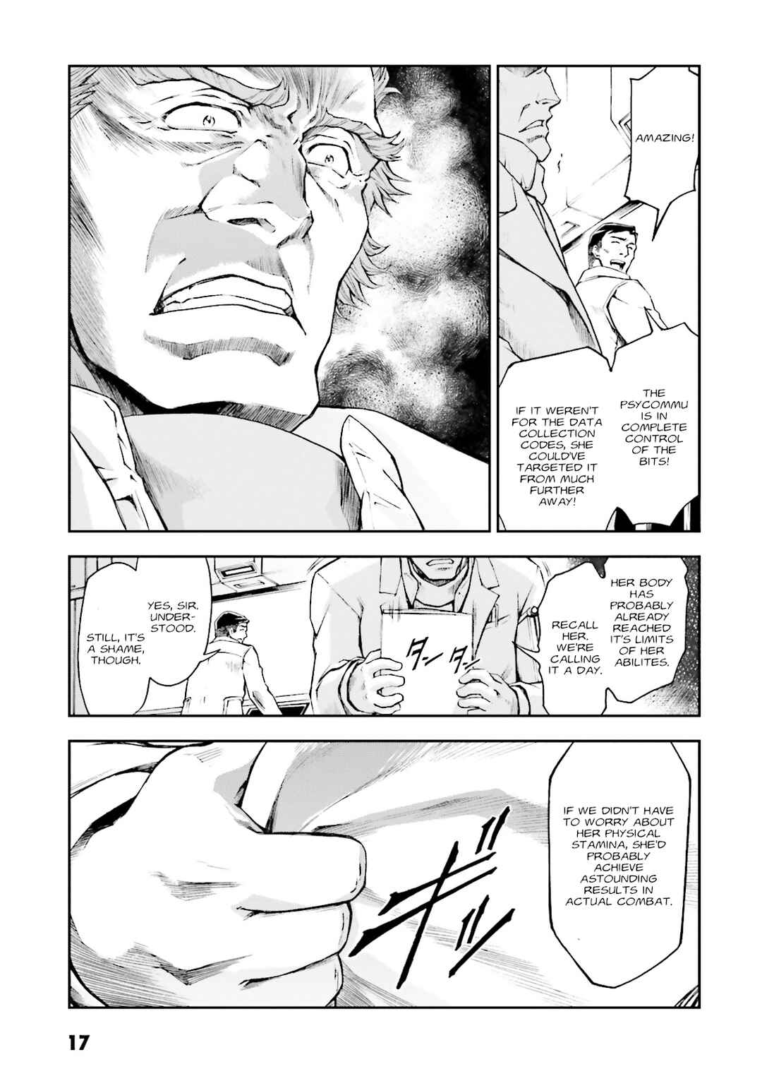 Page 17 Chapter 6 Mobile Suit Gundam Side Story - The Blue Destiny