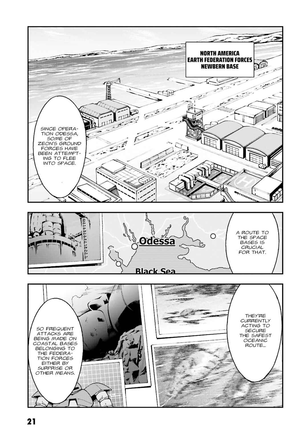 Page 21 Chapter 6 Mobile Suit Gundam Side Story - The Blue Destiny