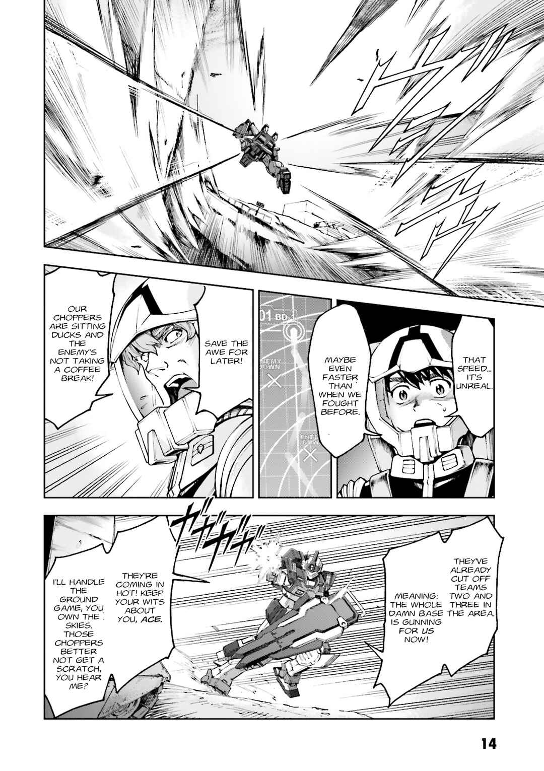 Page 14 Chapter 16 Mobile Suit Gundam Side Story - The Blue Destiny