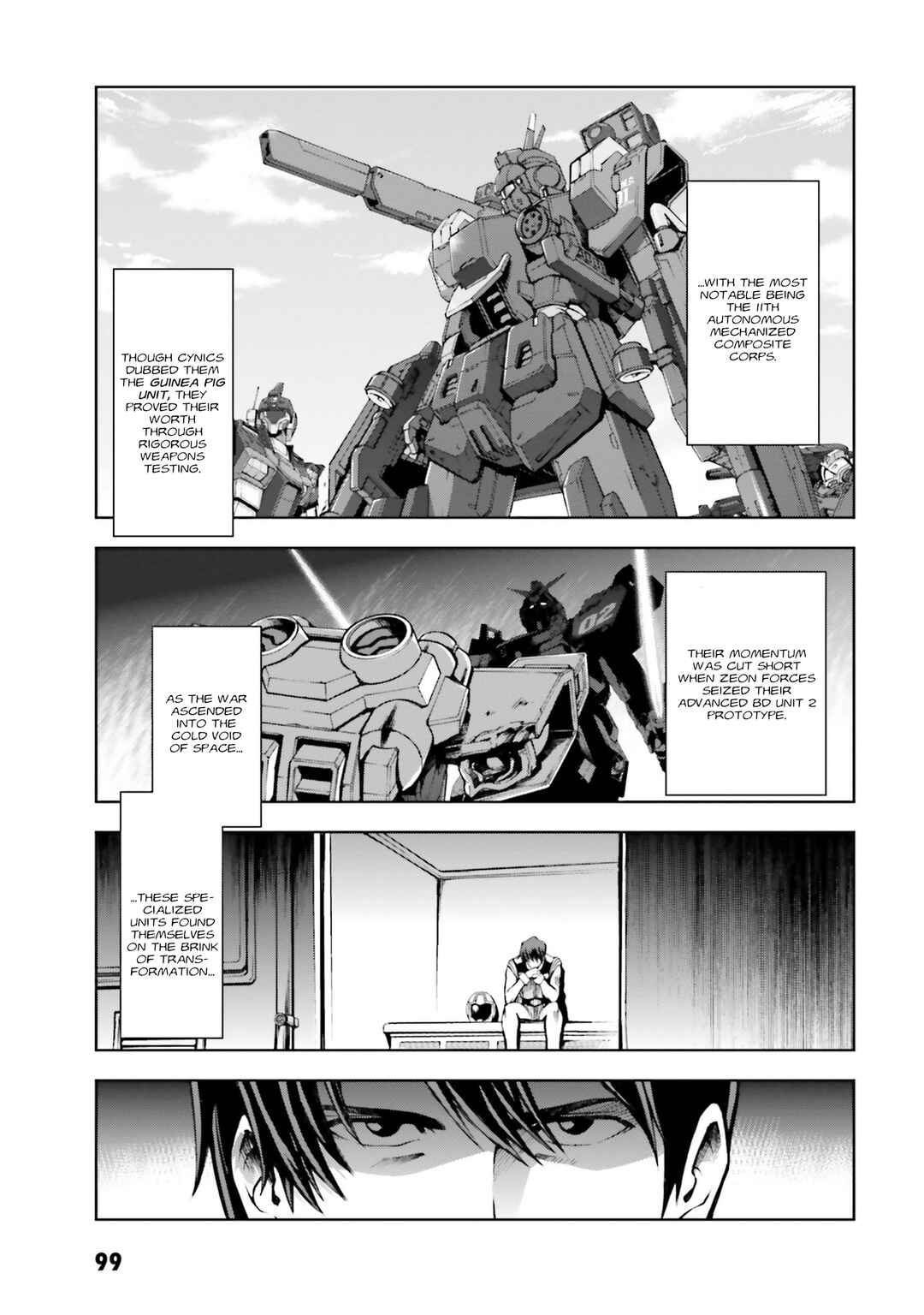 Page 9 Chapter 32 Mobile Suit Gundam Side Story - The Blue Destiny