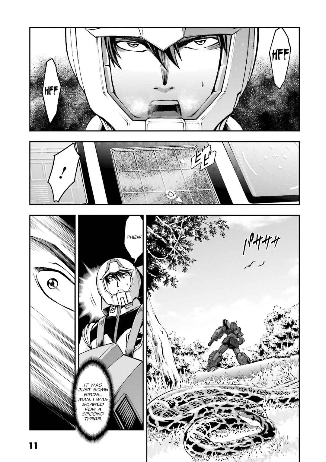 Page 13 Chapter 11 Mobile Suit Gundam Side Story - The Blue Destiny