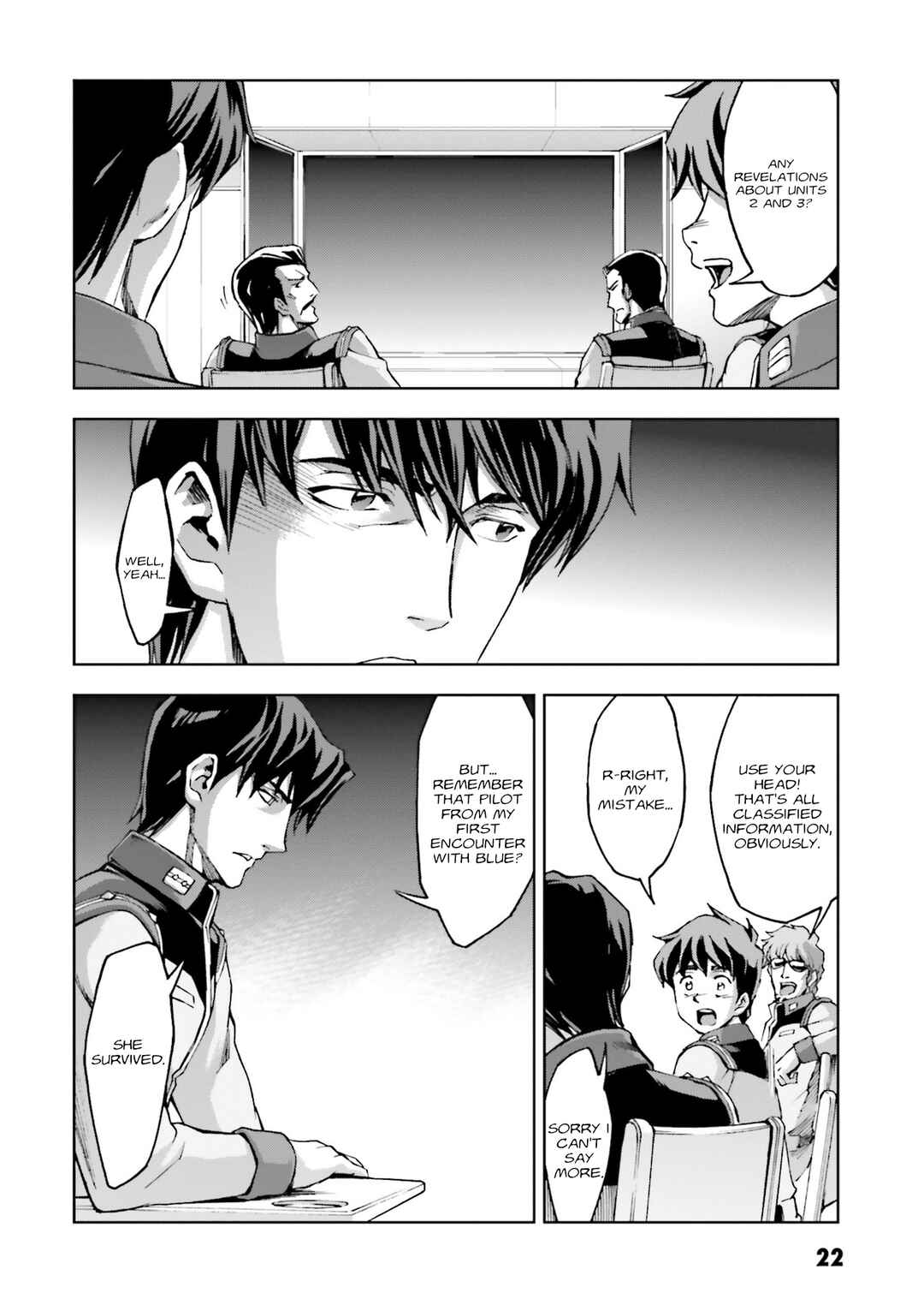 Page 22 Chapter 26 Mobile Suit Gundam Side Story - The Blue Destiny