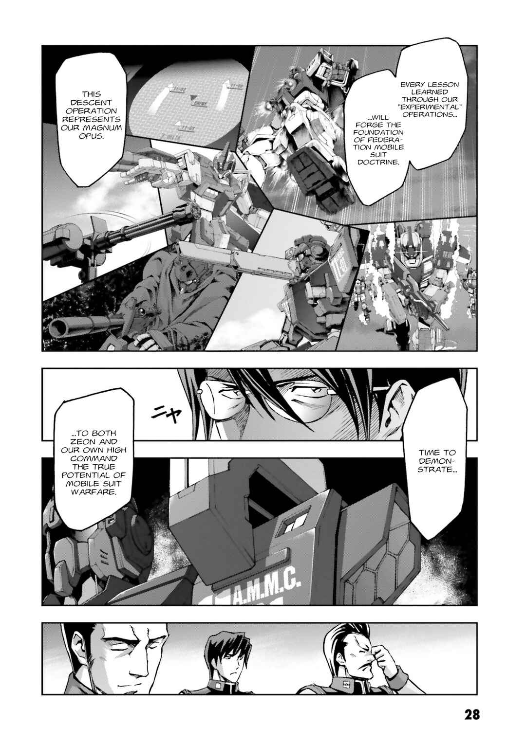Page 28 Chapter 26 Mobile Suit Gundam Side Story - The Blue Destiny