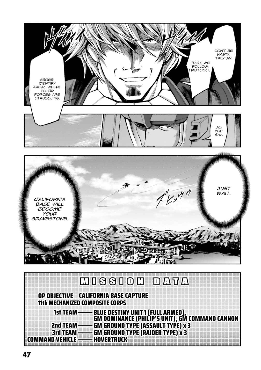 Page 44 Chapter 26 Mobile Suit Gundam Side Story - The Blue Destiny