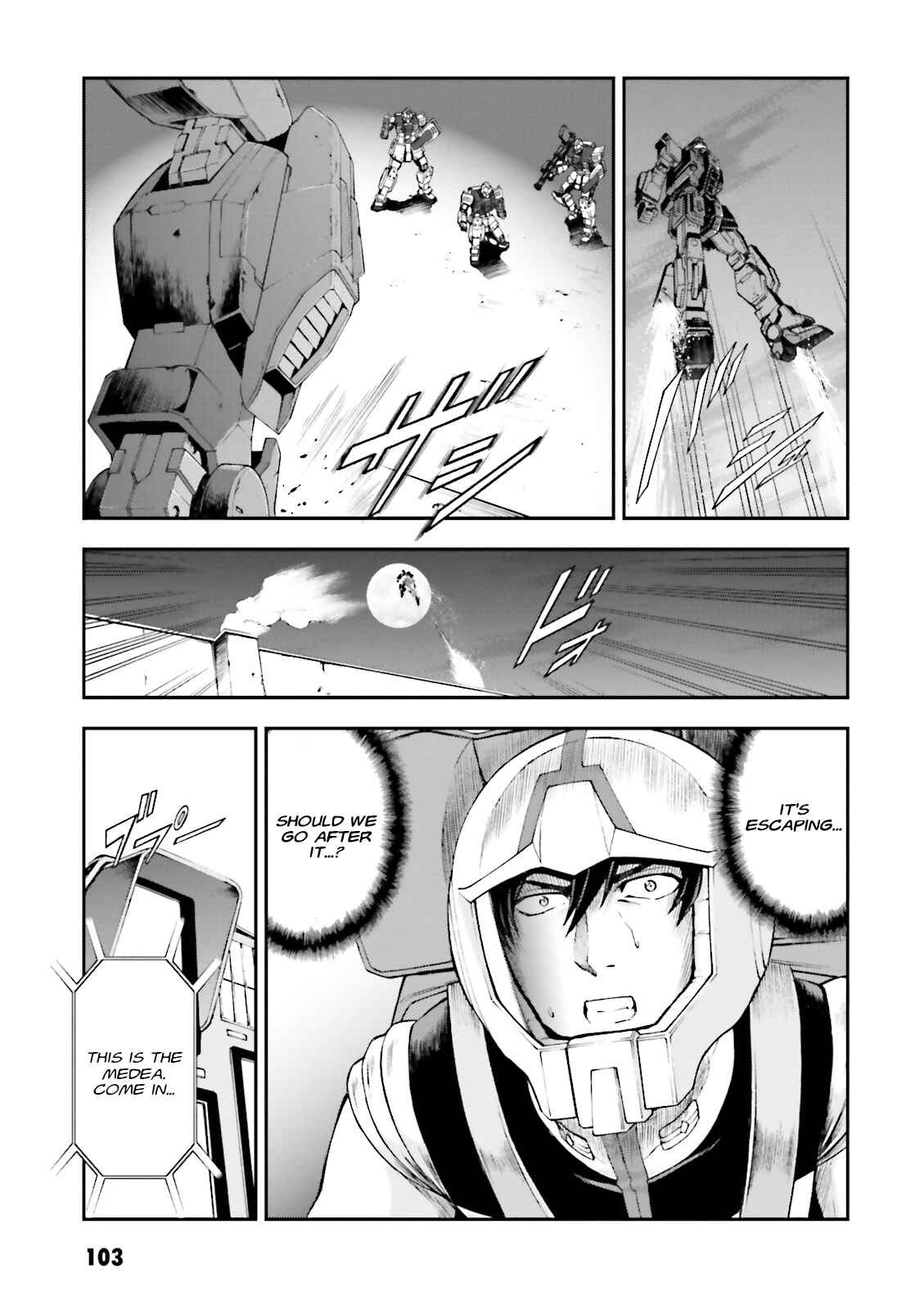 Page 33 Chapter 3 Mobile Suit Gundam Side Story - The Blue Destiny
