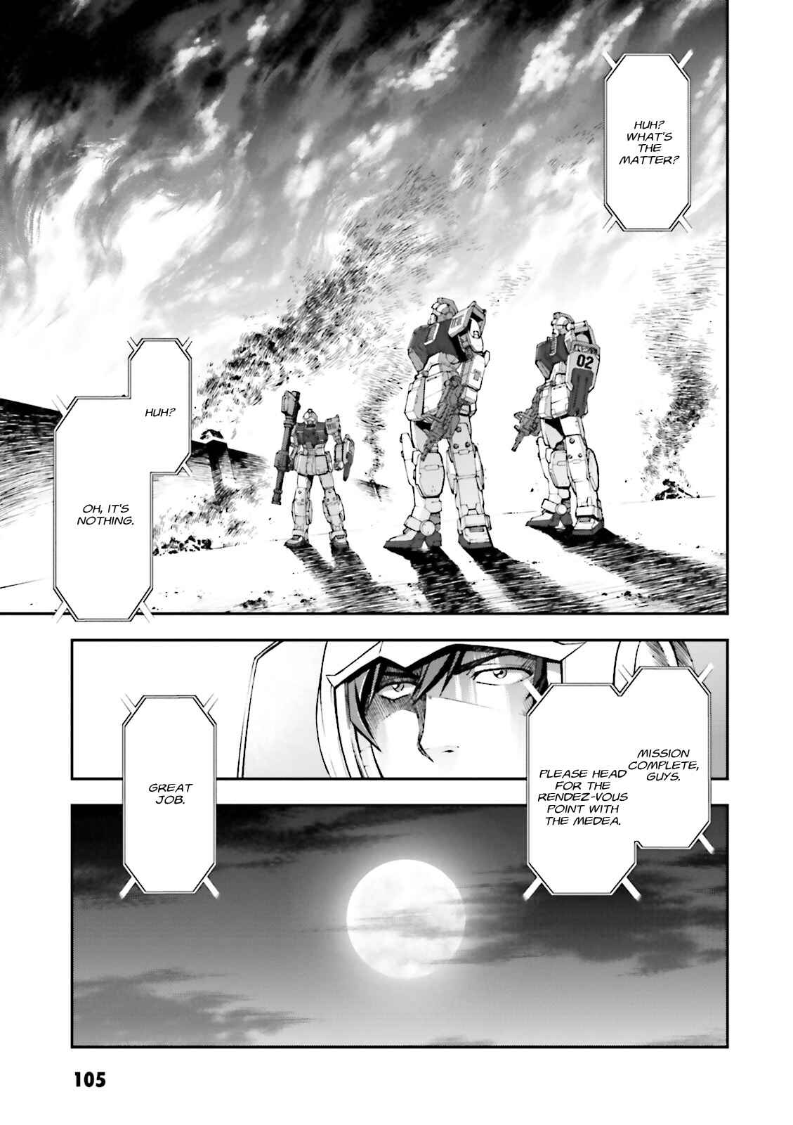 Page 35 Chapter 3 Mobile Suit Gundam Side Story - The Blue Destiny