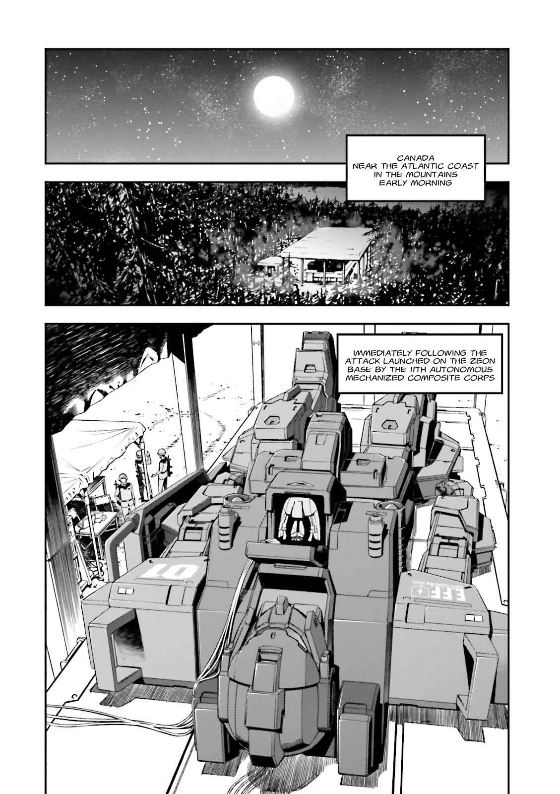 Page 4 Chapter 3 Mobile Suit Gundam Side Story - The Blue Destiny