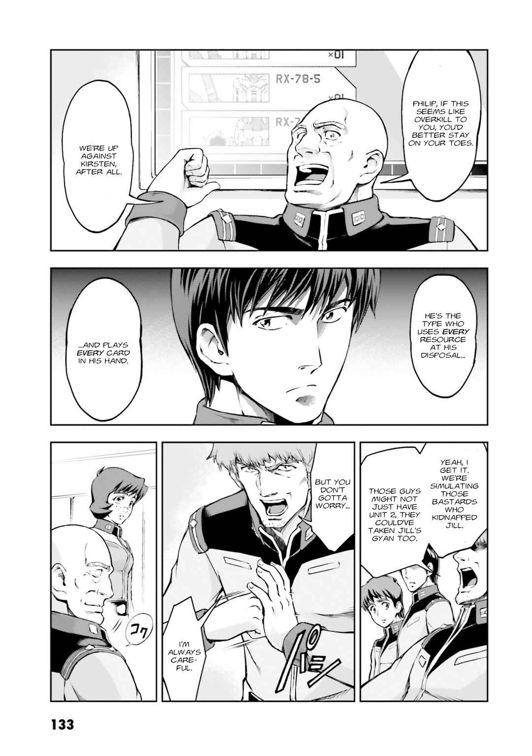 Page 3 Chapter 37 Mobile Suit Gundam Side Story - The Blue Destiny
