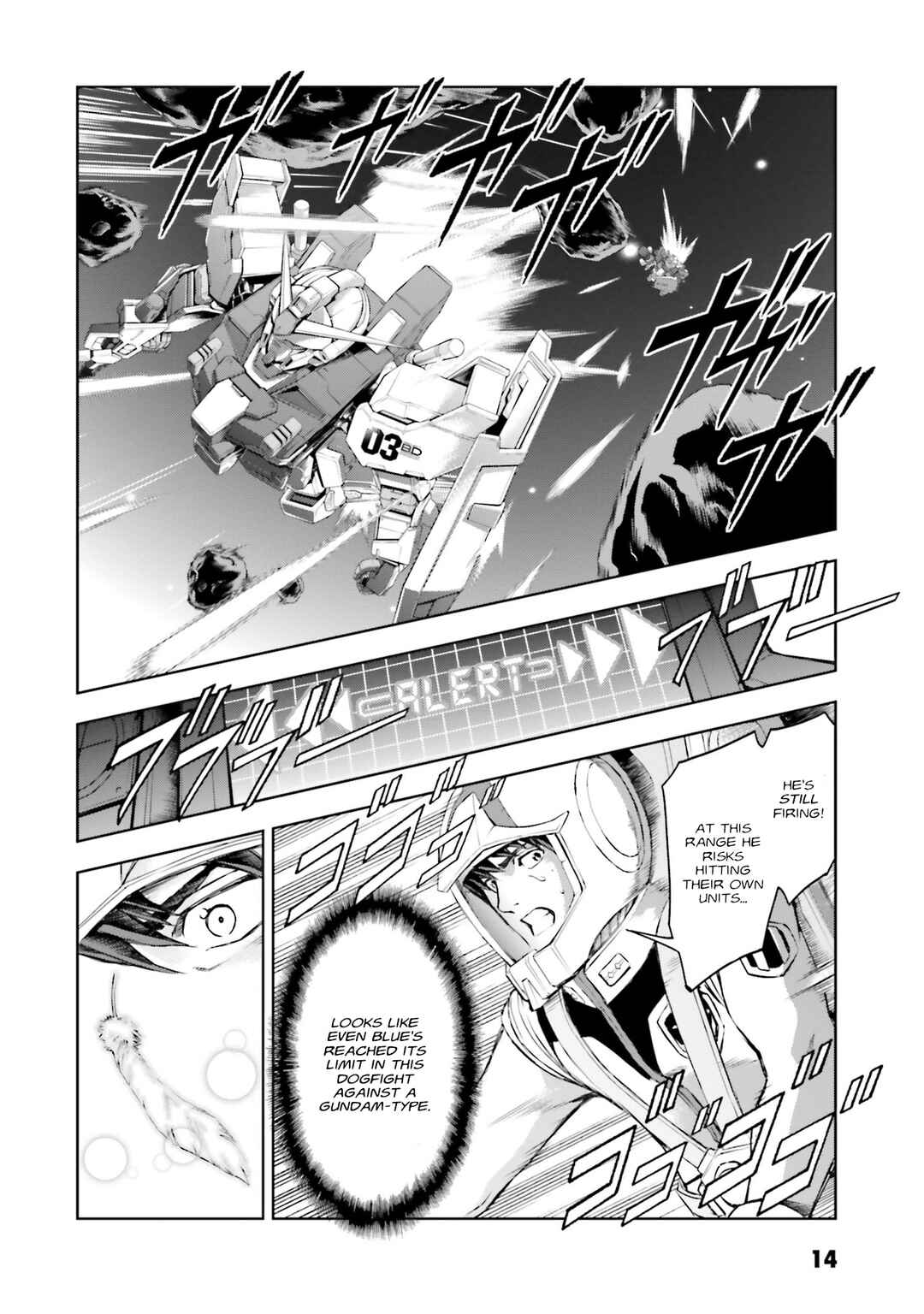 Page 14 Chapter 39 Mobile Suit Gundam Side Story - The Blue Destiny