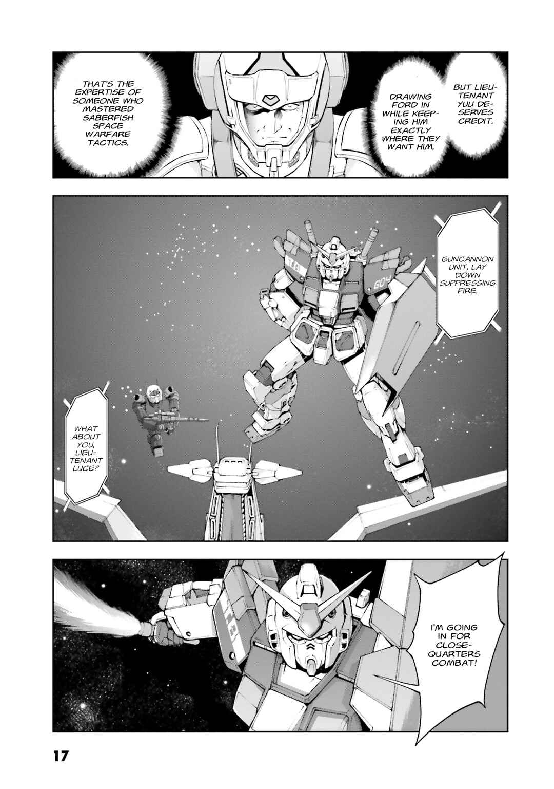 Page 17 Chapter 39 Mobile Suit Gundam Side Story - The Blue Destiny