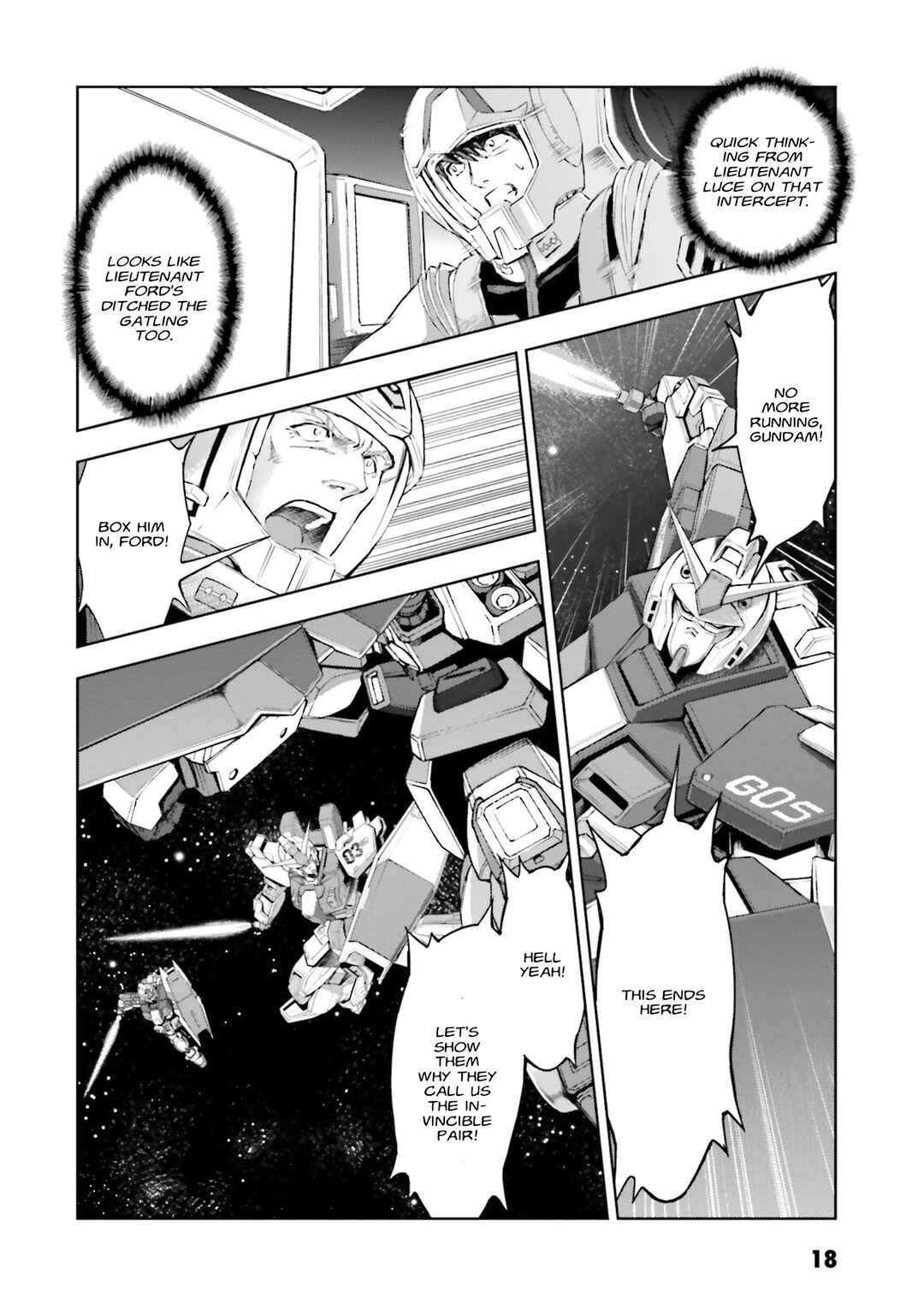 Page 18 Chapter 39 Mobile Suit Gundam Side Story - The Blue Destiny