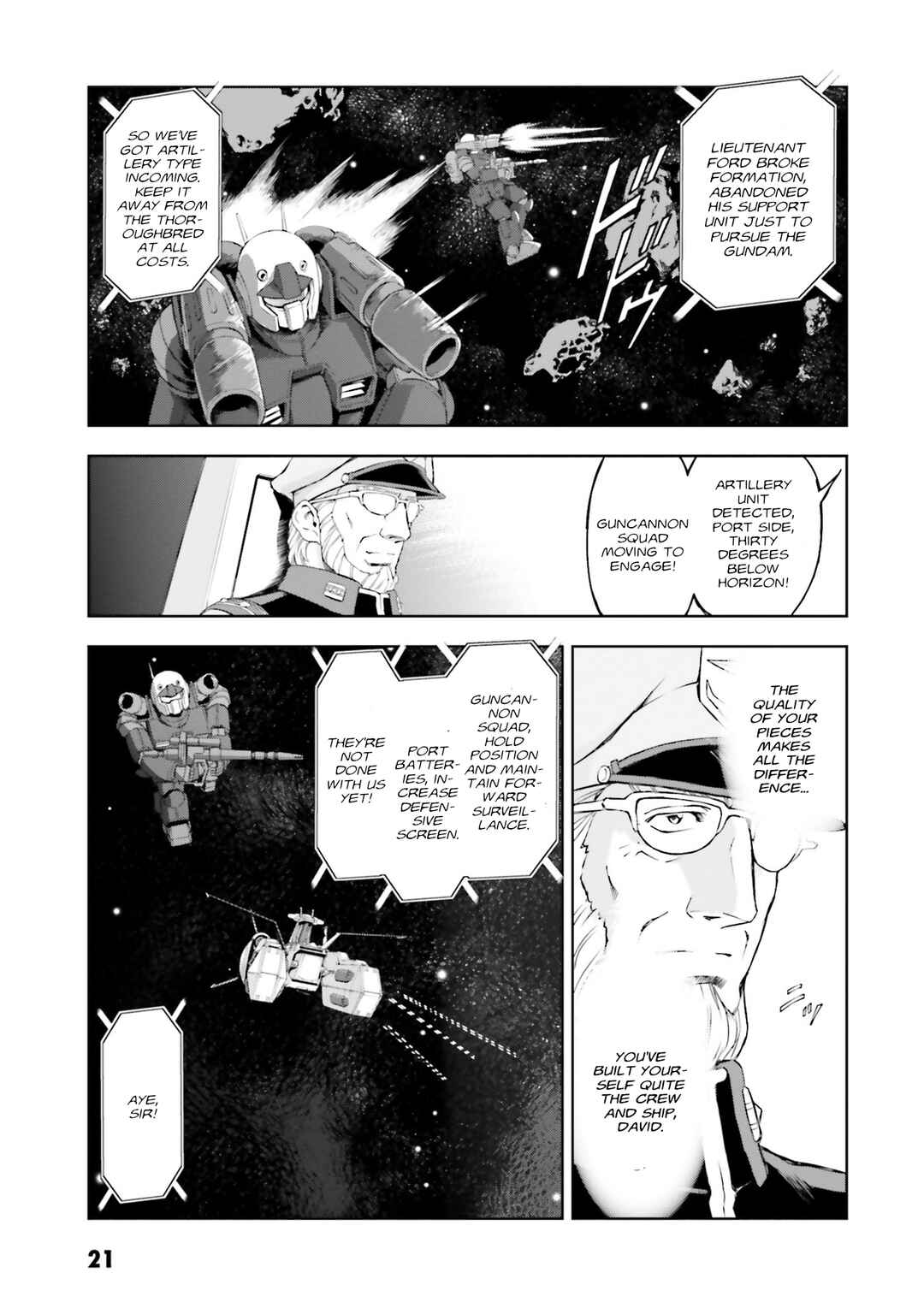 Page 21 Chapter 39 Mobile Suit Gundam Side Story - The Blue Destiny