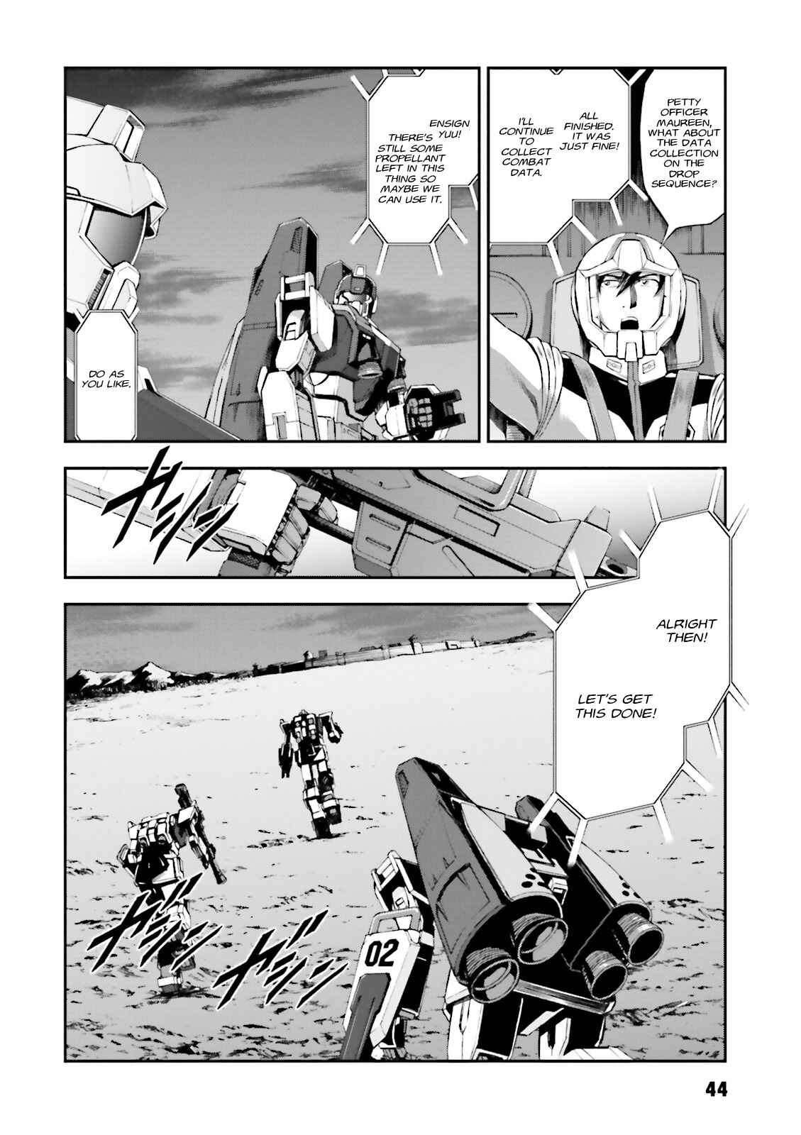 Page 12 Chapter 2 Mobile Suit Gundam Side Story - The Blue Destiny