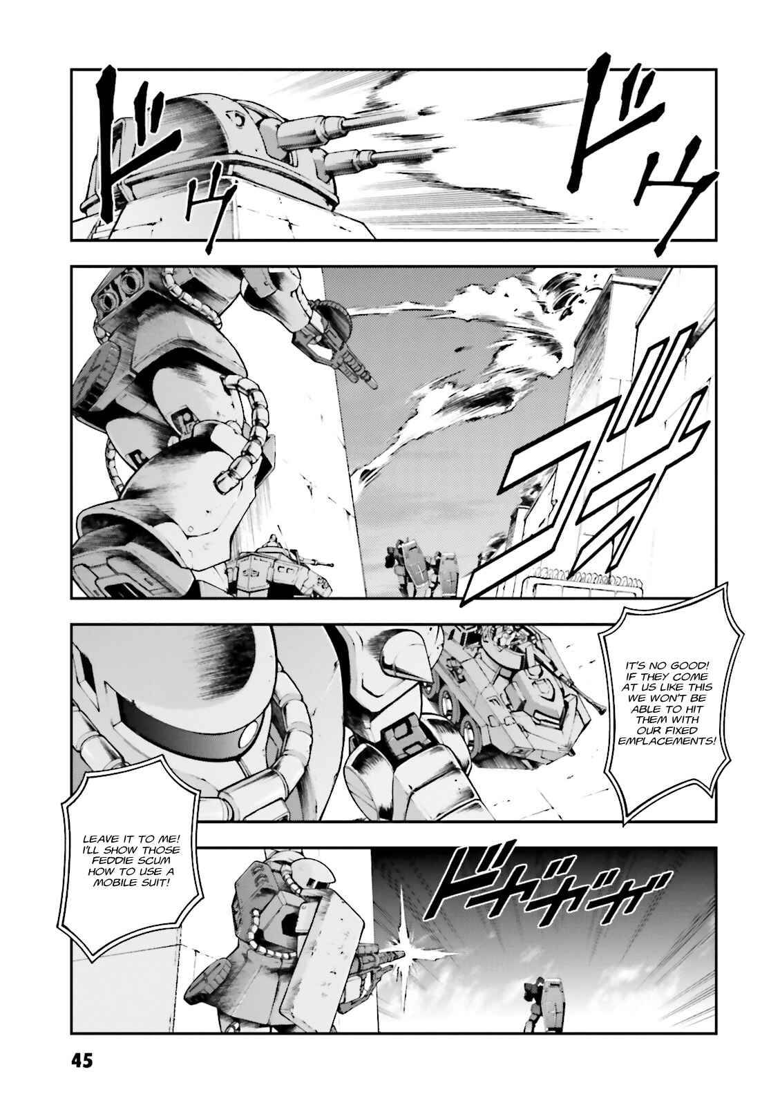 Page 13 Chapter 2 Mobile Suit Gundam Side Story - The Blue Destiny