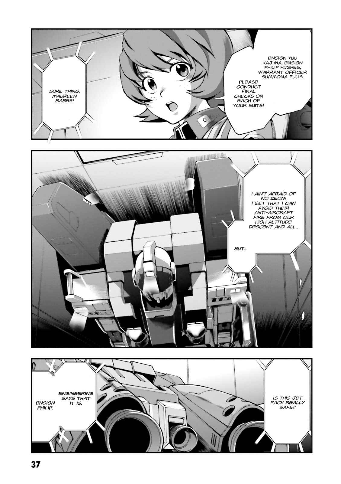 Page 5 Chapter 2 Mobile Suit Gundam Side Story - The Blue Destiny