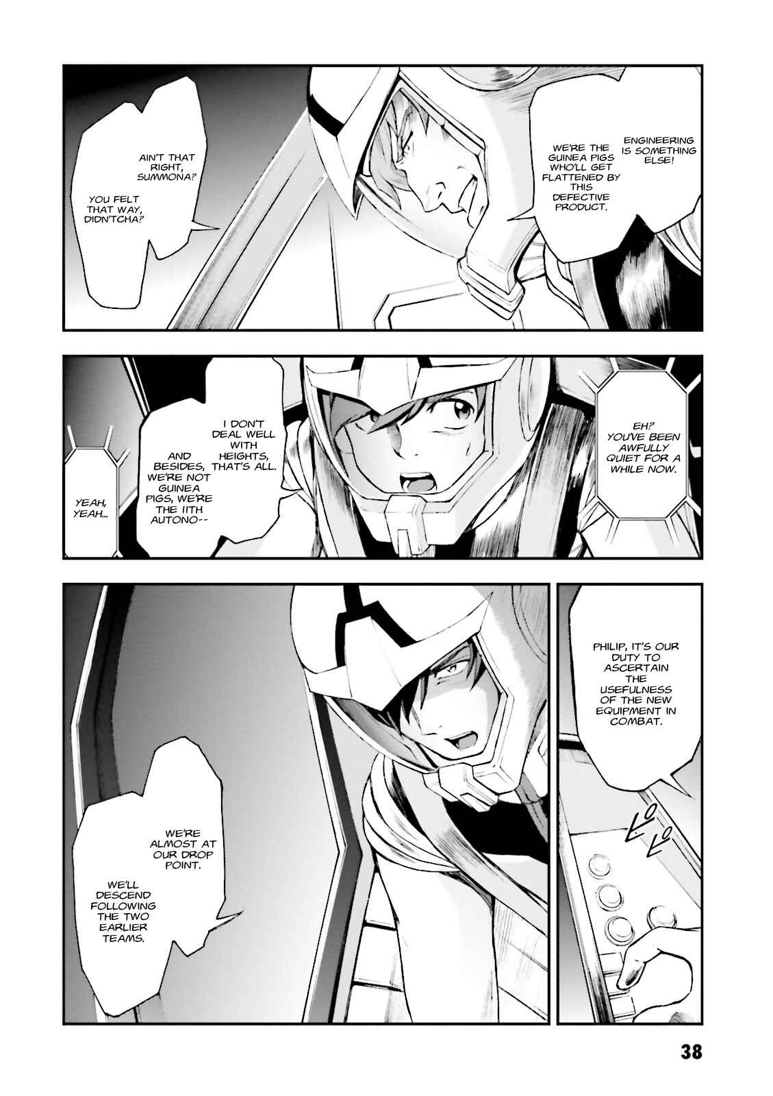 Page 6 Chapter 2 Mobile Suit Gundam Side Story - The Blue Destiny