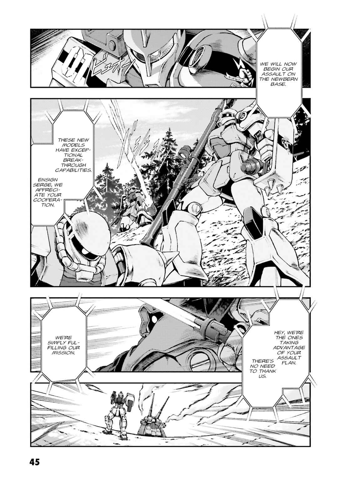 Page 7 Chapter 7 Mobile Suit Gundam Side Story - The Blue Destiny