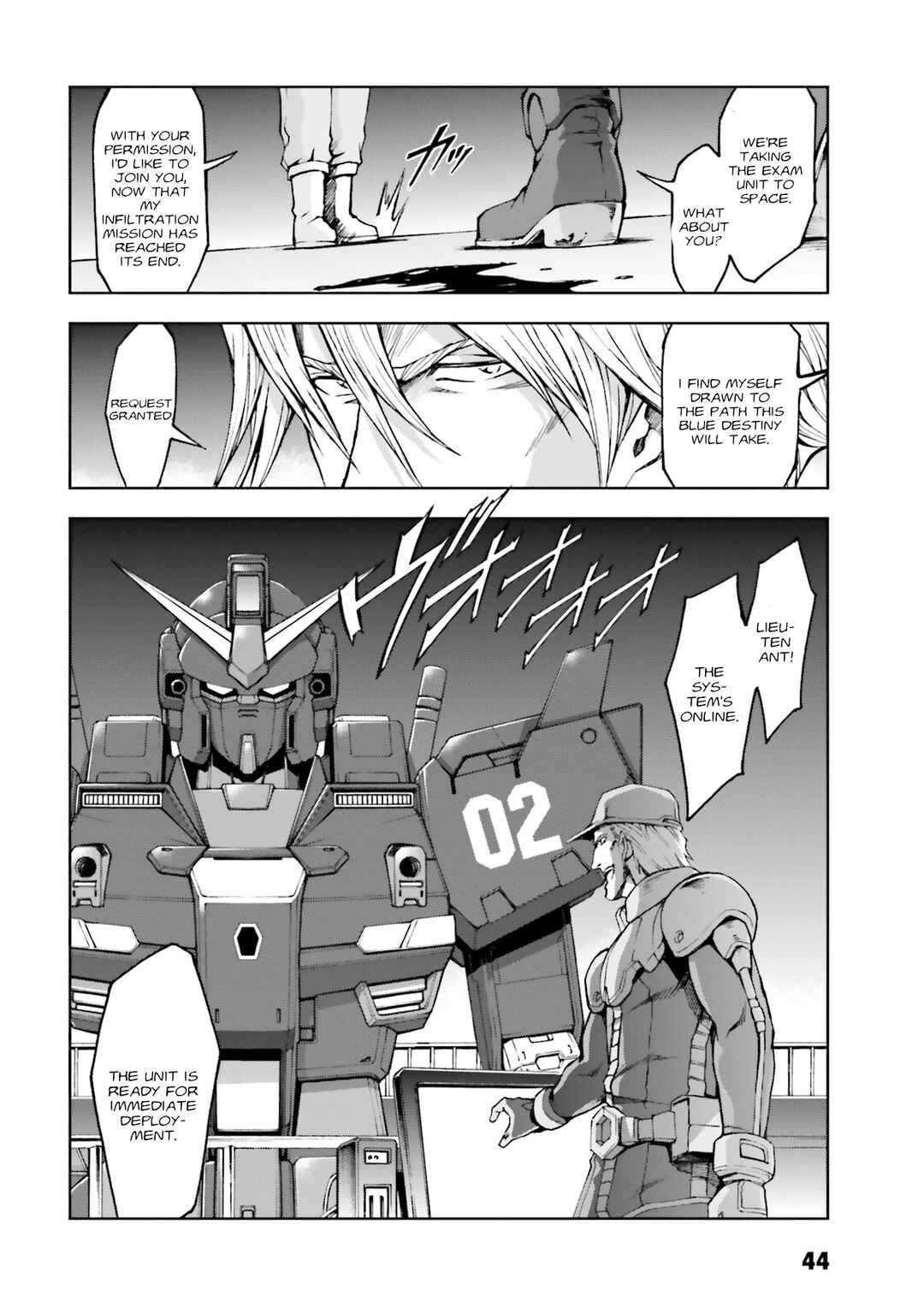 Page 43 Chapter 30 Mobile Suit Gundam Side Story - The Blue Destiny