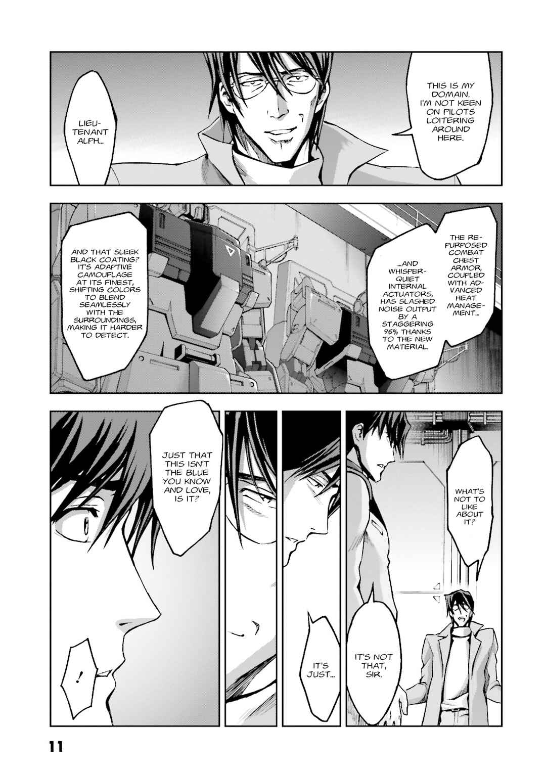 Page 11 Chapter 21 Mobile Suit Gundam Side Story - The Blue Destiny