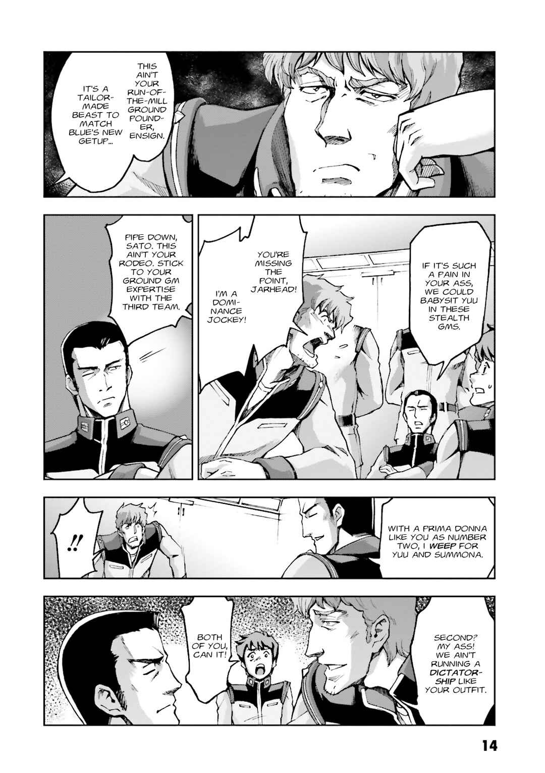 Page 14 Chapter 21 Mobile Suit Gundam Side Story - The Blue Destiny
