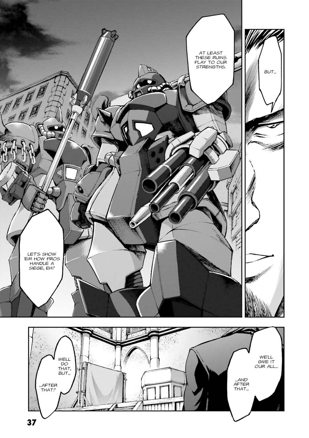 Page 36 Chapter 21 Mobile Suit Gundam Side Story - The Blue Destiny