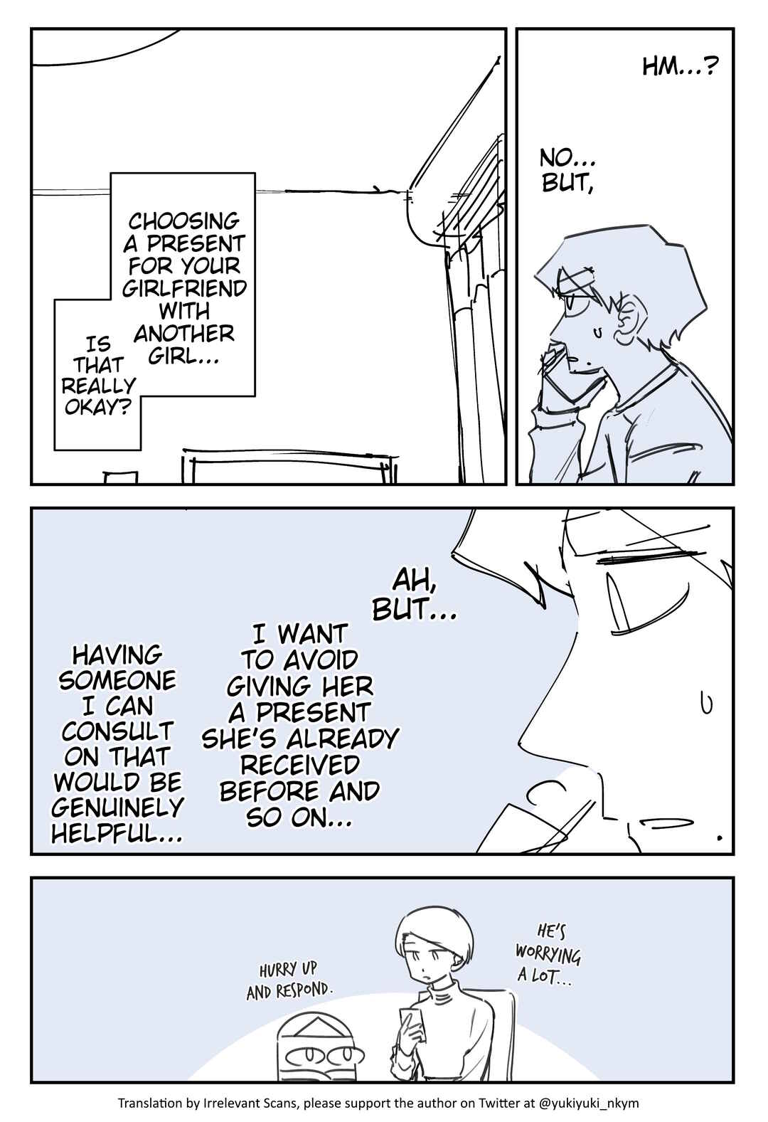 Page 3 Chapter 416 Yuurei to Tsukareta Kaishain