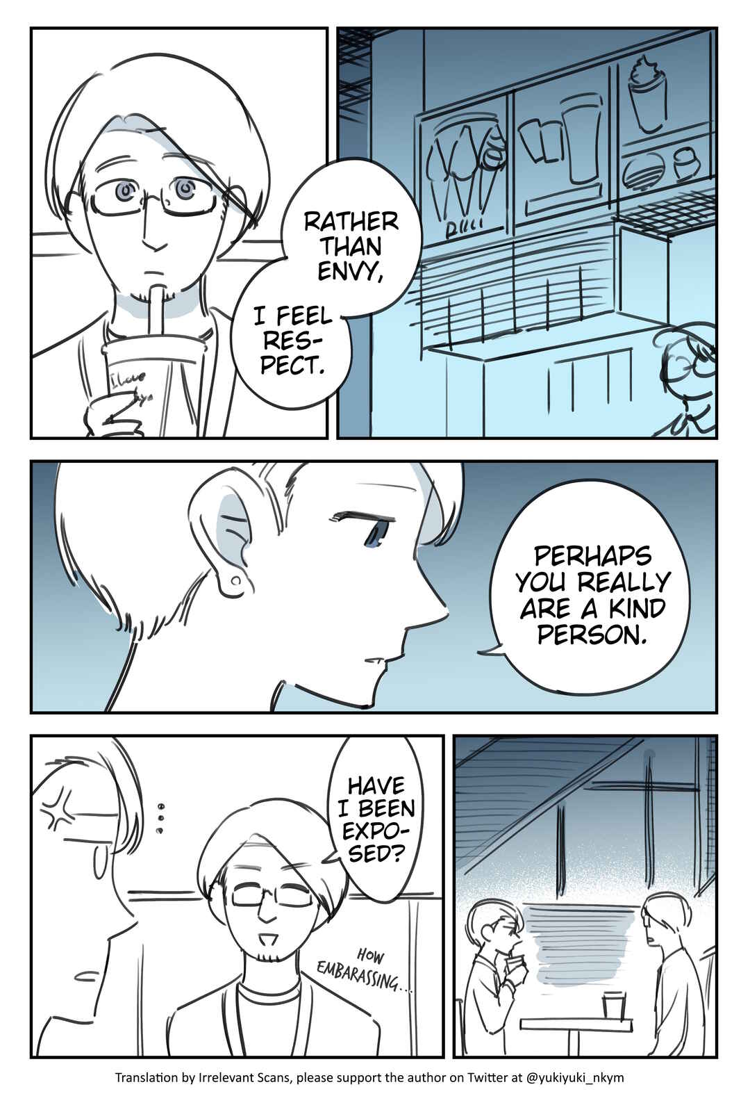 Page 1 Chapter 447 Yuurei to Tsukareta Kaishain