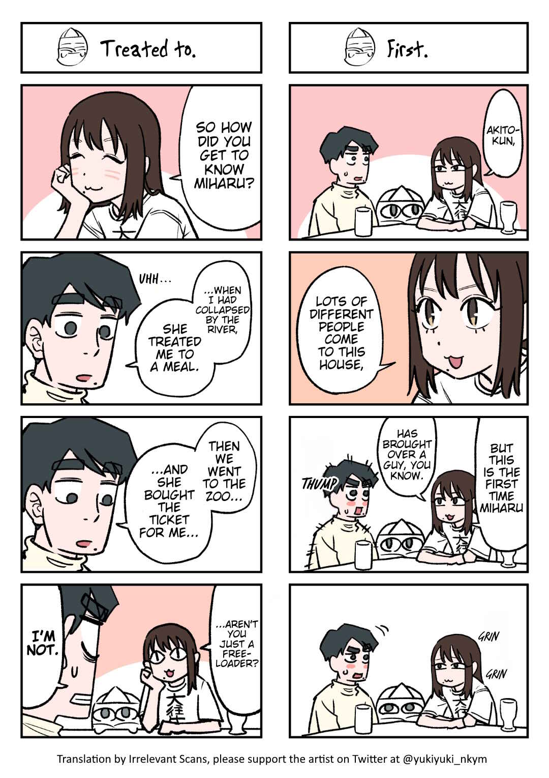 Page 1 Chapter 80 Yuurei to Tsukareta Kaishain