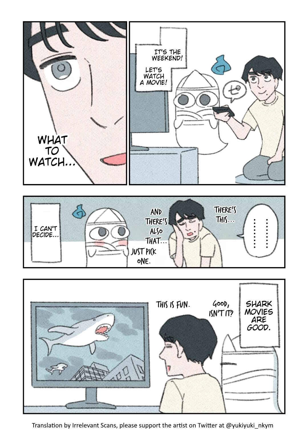 Page 1 Chapter 13 Yuurei to Tsukareta Kaishain