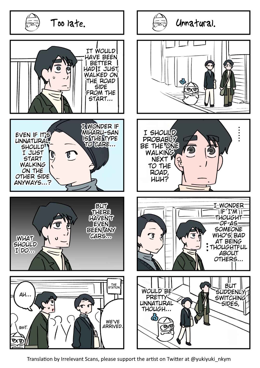Page 1 Chapter 92 Yuurei to Tsukareta Kaishain