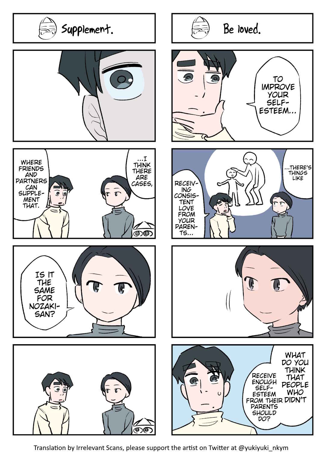 Page 1 Chapter 87 Yuurei to Tsukareta Kaishain