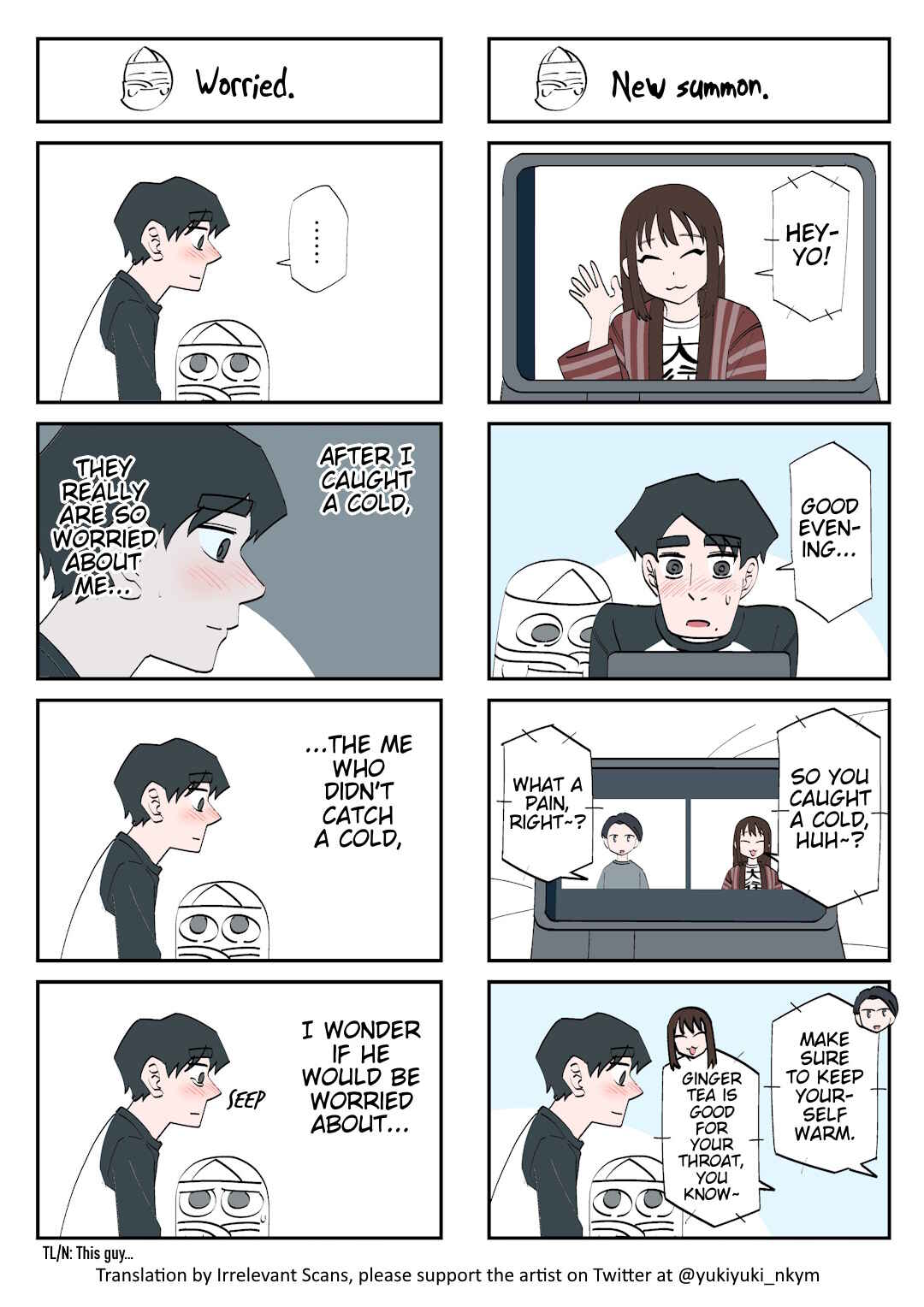 Page 1 Chapter 157 Yuurei to Tsukareta Kaishain