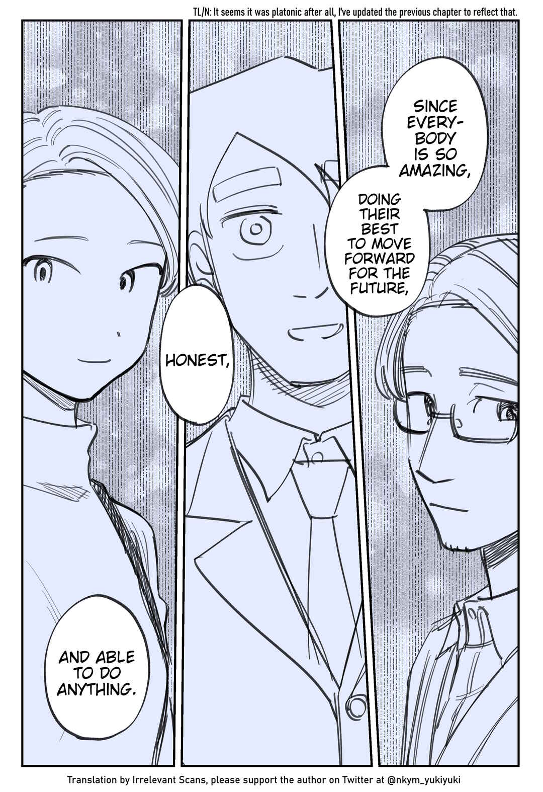 Page 1 Chapter 482 Yuurei to Tsukareta Kaishain