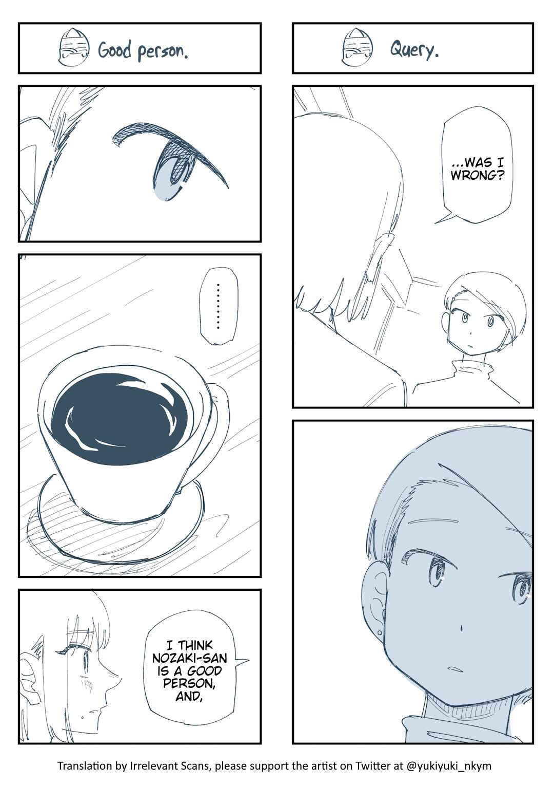 Page 1 Chapter 340 Yuurei to Tsukareta Kaishain