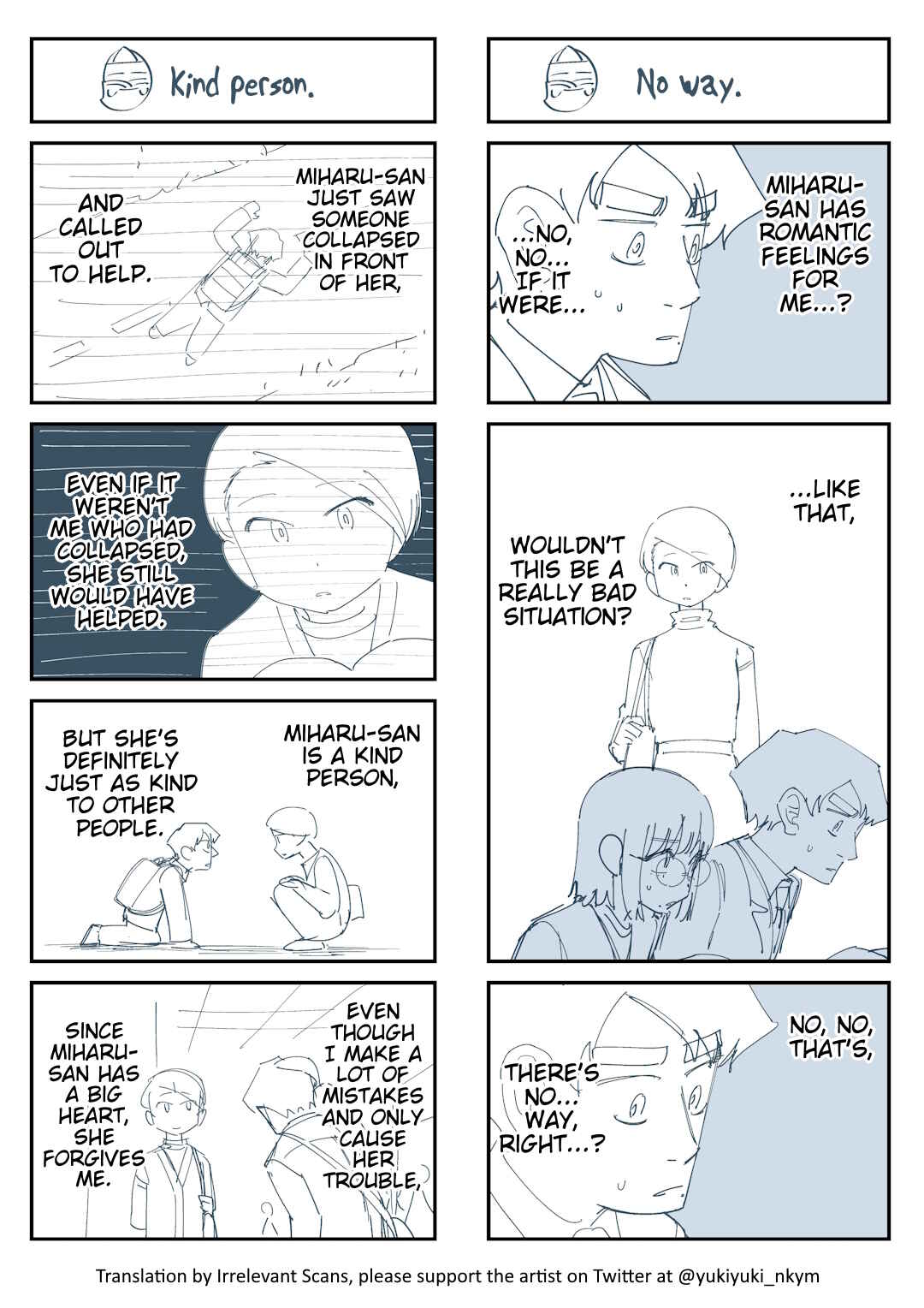 Page 1 Chapter 324 Yuurei to Tsukareta Kaishain
