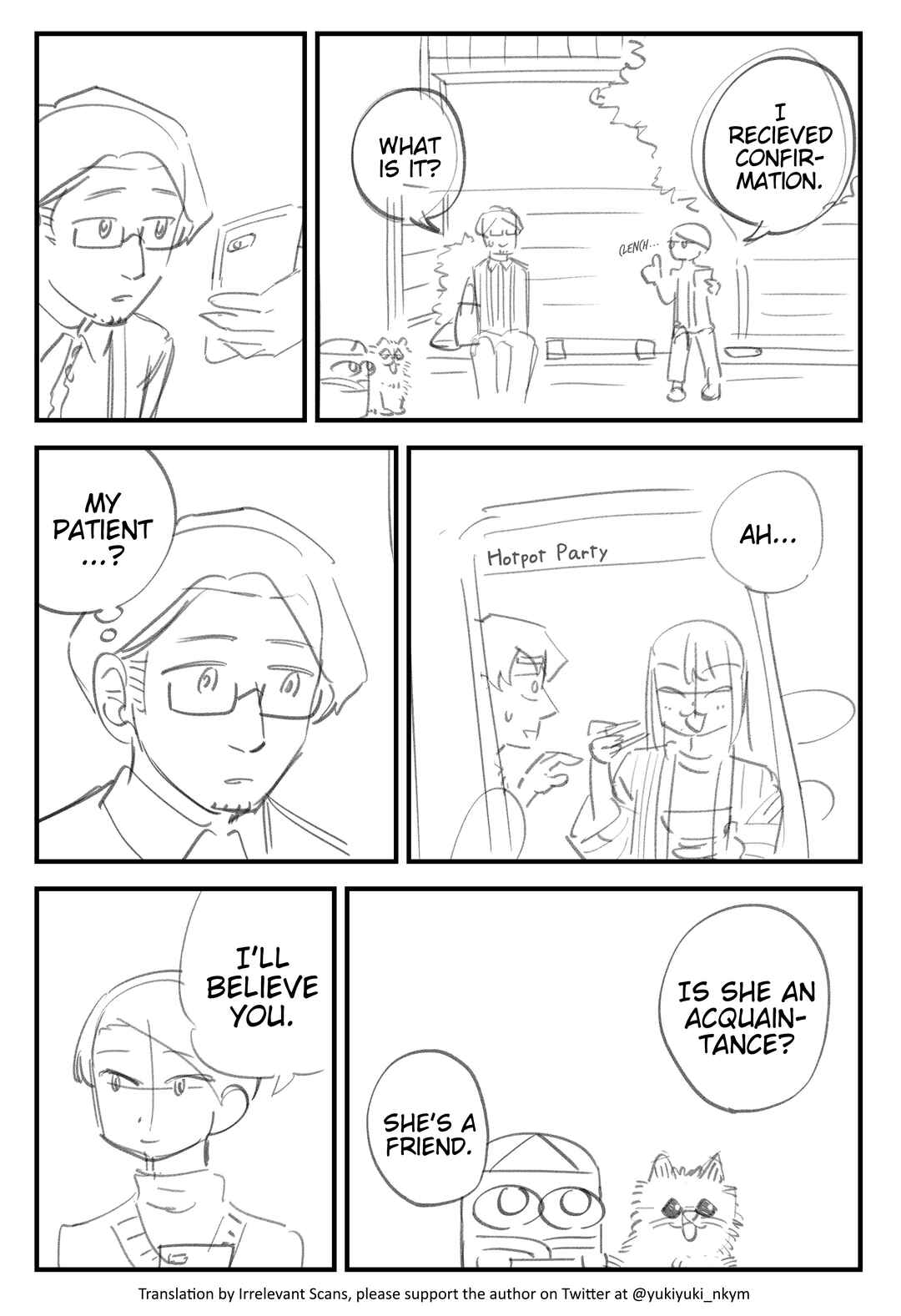 Page 1 Chapter 379 Yuurei to Tsukareta Kaishain