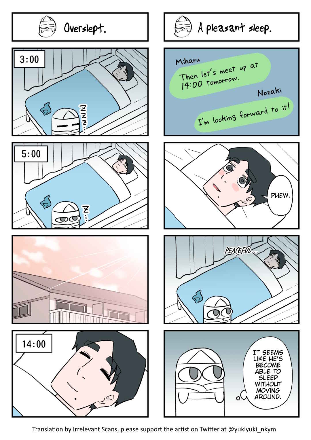 Page 1 Chapter 106 Yuurei to Tsukareta Kaishain