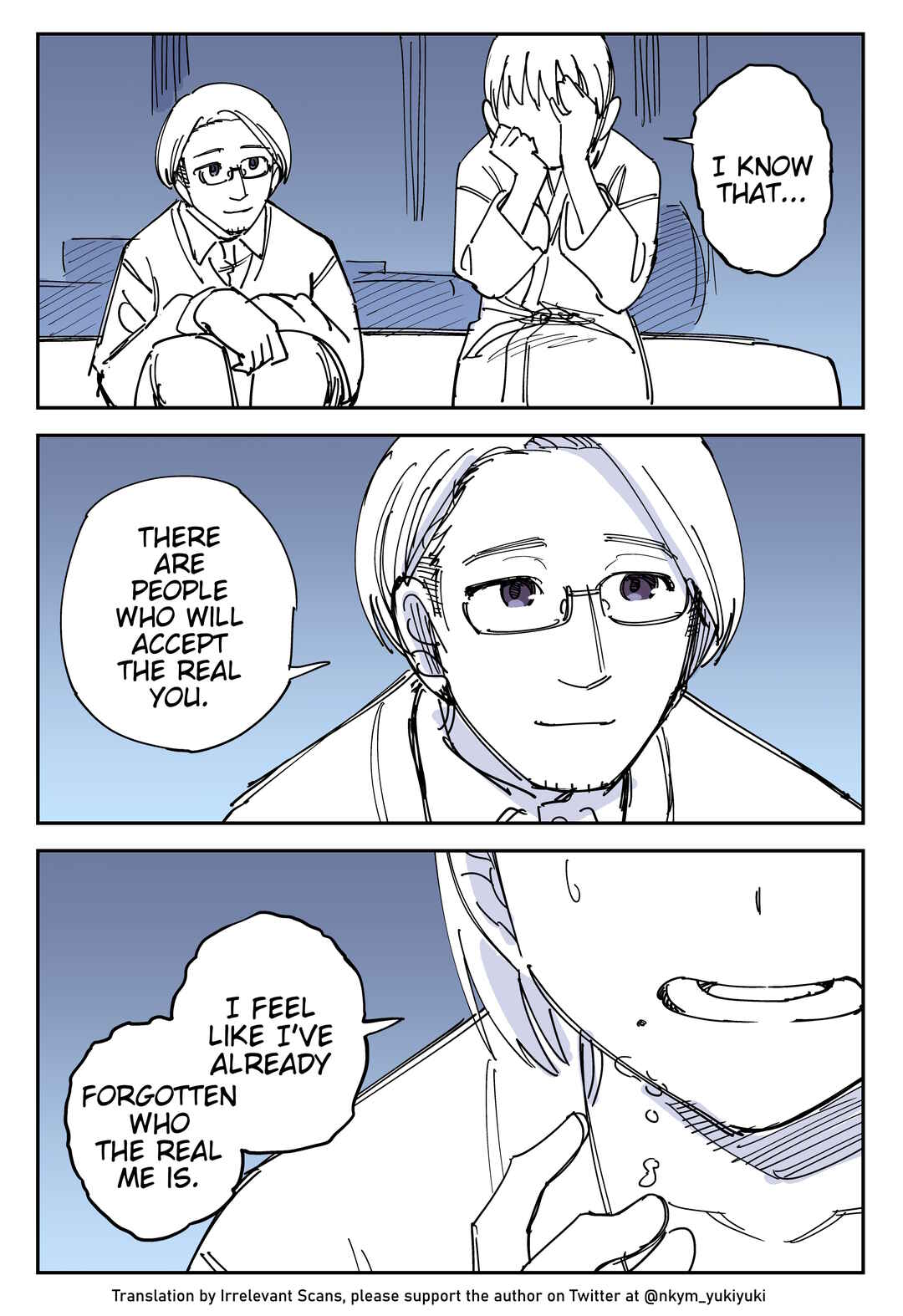 Page 1 Chapter 483 Yuurei to Tsukareta Kaishain