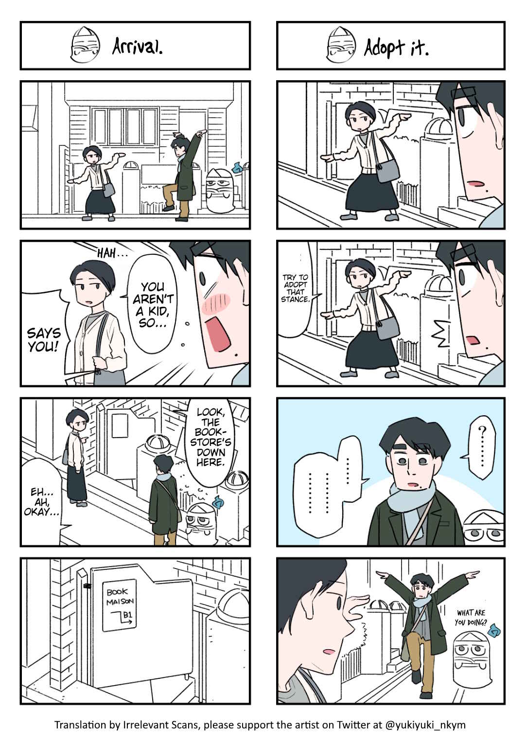 Page 1 Chapter 116 Yuurei to Tsukareta Kaishain