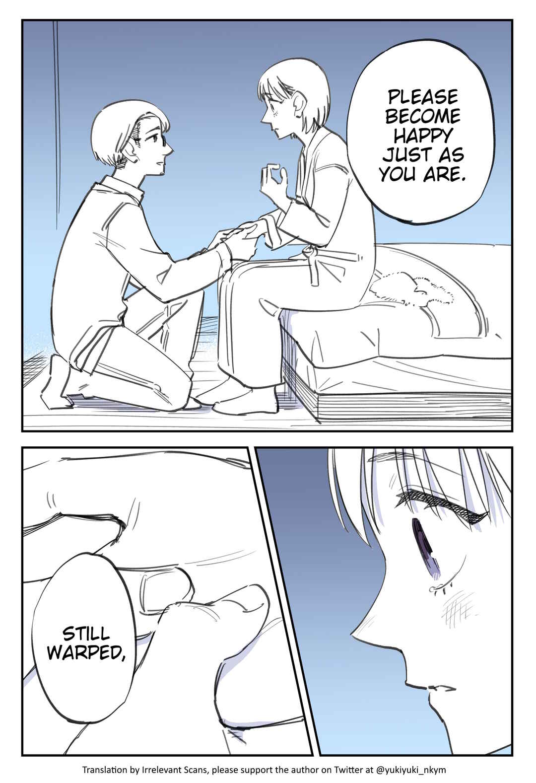Page 1 Chapter 485 Yuurei to Tsukareta Kaishain