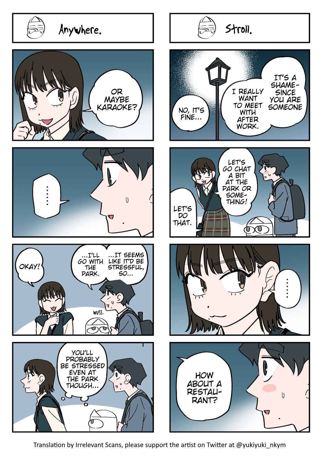 Page 1 Chapter 294 Yuurei to Tsukareta Kaishain