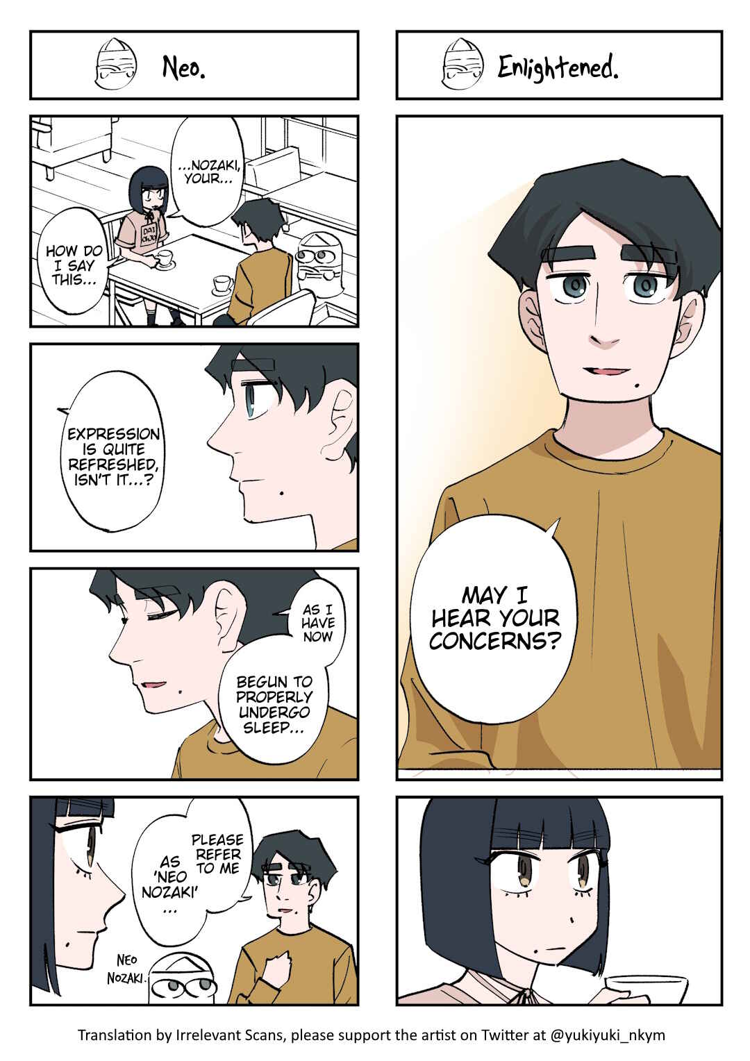 Page 1 Chapter 281 Yuurei to Tsukareta Kaishain