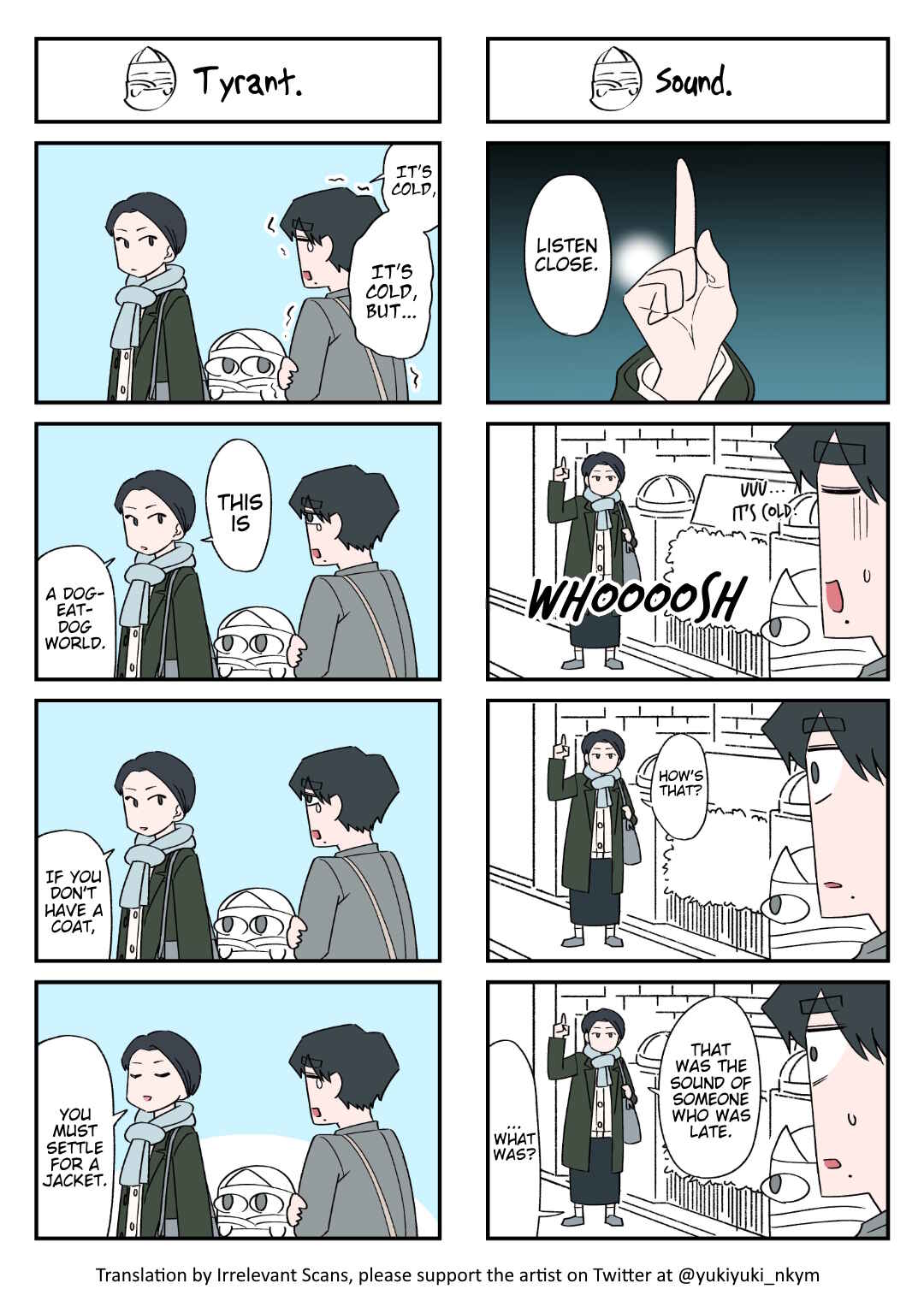 Page 1 Chapter 126 Yuurei to Tsukareta Kaishain