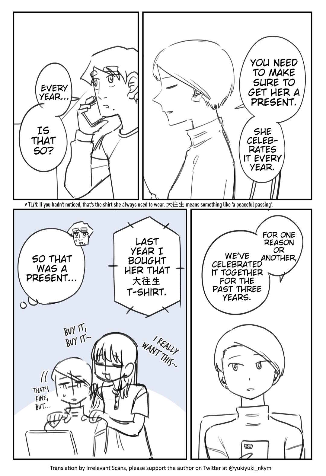 Page 3 Chapter 415 Yuurei to Tsukareta Kaishain