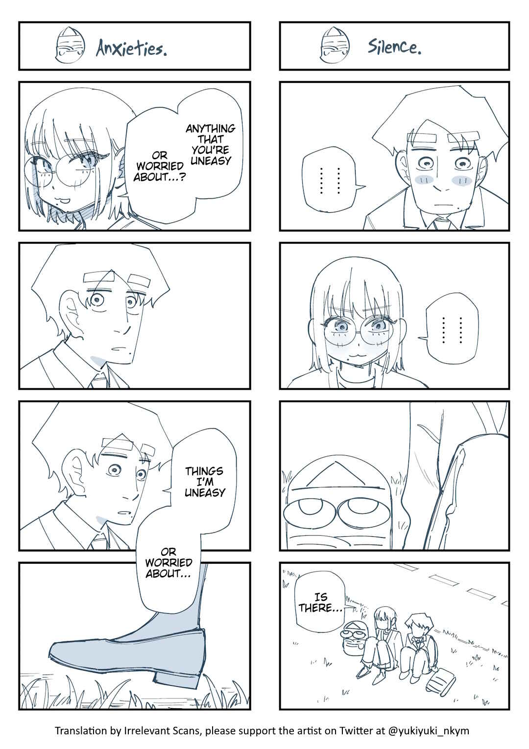 Page 1 Chapter 320 Yuurei to Tsukareta Kaishain