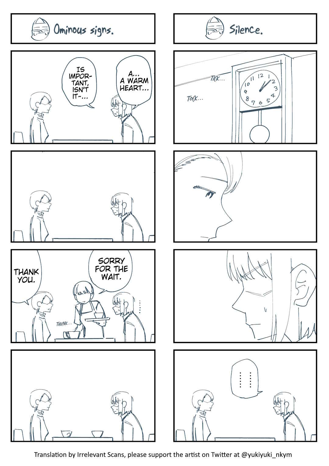 Page 1 Chapter 335 Yuurei to Tsukareta Kaishain