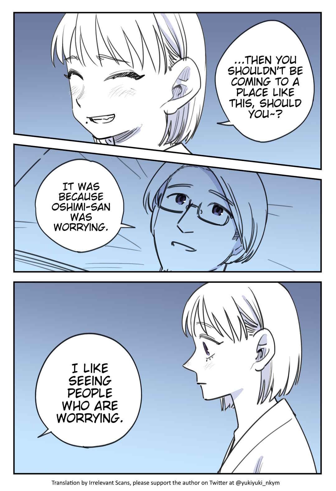Page 1 Chapter 487 Yuurei to Tsukareta Kaishain