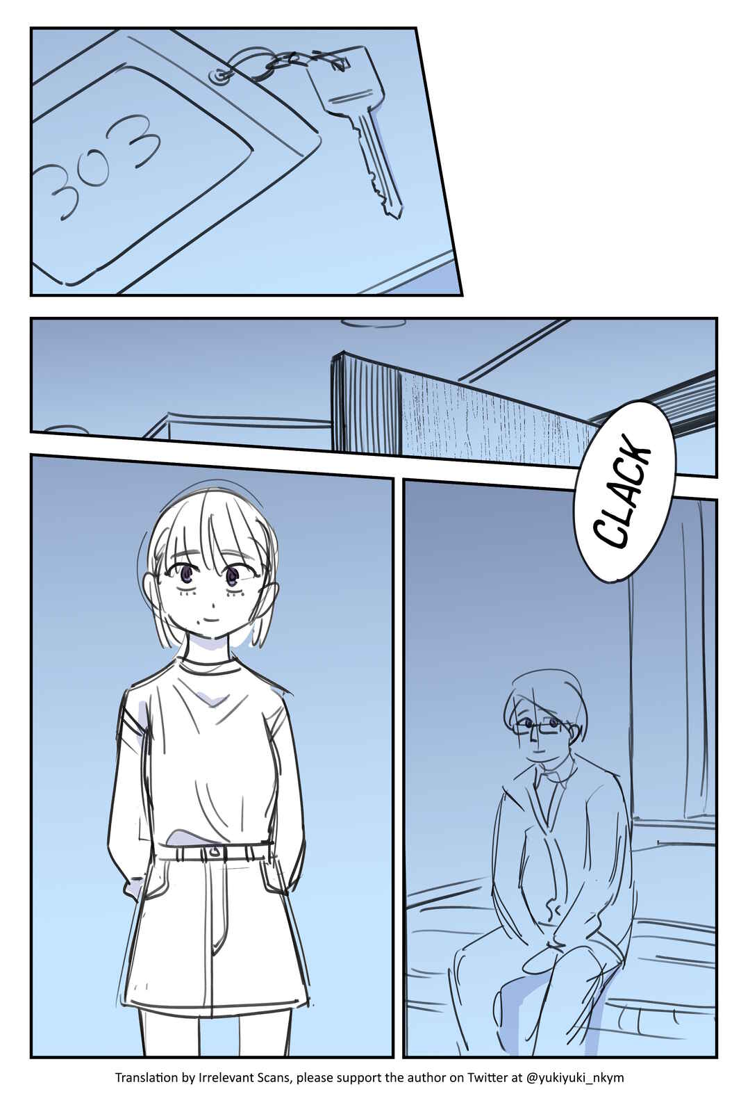 Page 3 Chapter 487 Yuurei to Tsukareta Kaishain