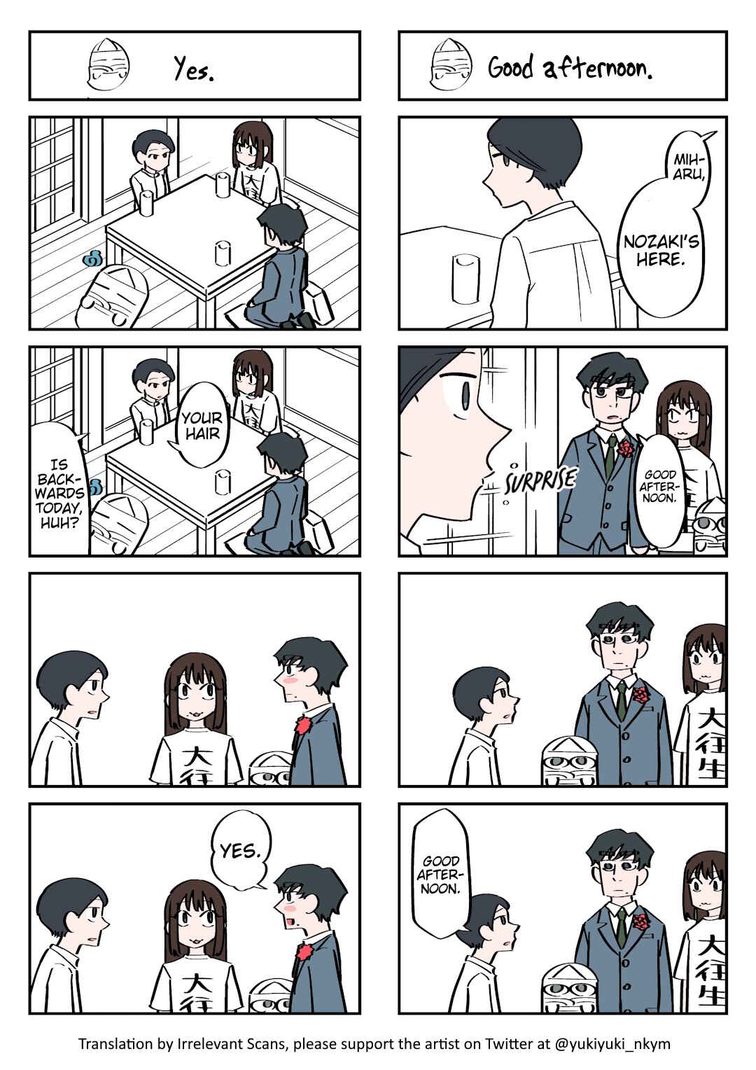 Page 1 Chapter 179 Yuurei to Tsukareta Kaishain